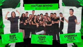 El equipo profesional de Free Fire, LOUD, domina YouTube Rewind 2019