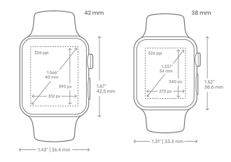 ¿Cómo decidir entre Apple Watch Series 3 38mm o 42mm?