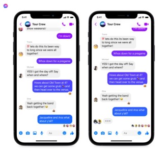 El chat grupal de Instagram puede chatear con el chat de Facebook Messenger