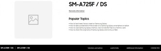 Galaxy A72 se deja ver en la página oficial de Samsung y su lanzamiento es inminente