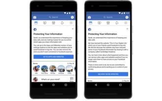 Facebook comienza a notificar a los usuarios que se vieron afectados por el caso de Cambridge Analytica