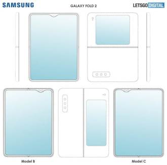 Samsung persiste en plegar el teléfono inteligente y presenta la patente del Galaxy Fold 2