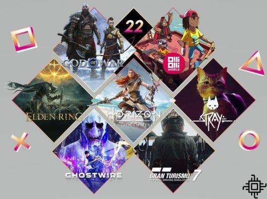 Echa un vistazo a los 22 juegos que llegarán a PlayStation en 2022