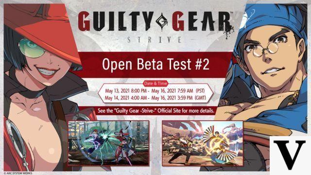 ¿Listo para probar? Guilty Gear Strive tendrá una segunda beta abierta.