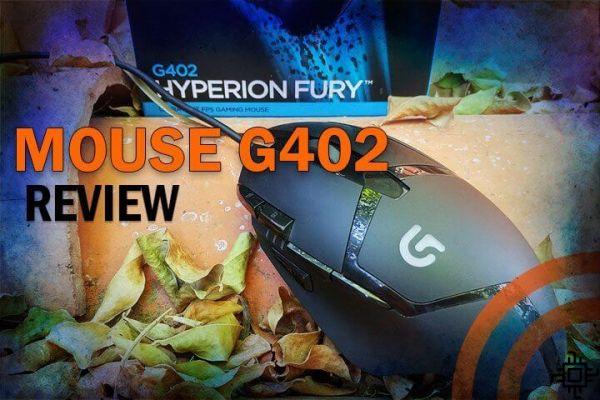 Revisión: Ratón Logitech G402 Hyperion Fury