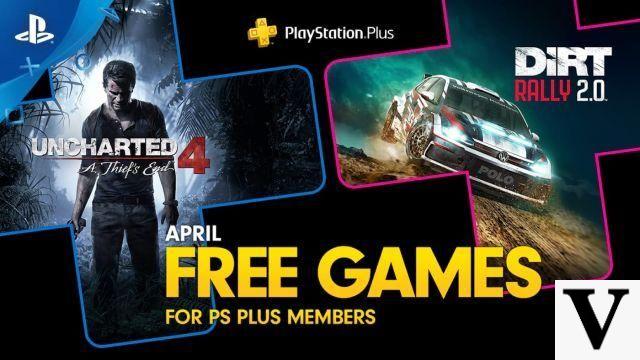 Juegos del mes de abril para PS Plus revelados: Uncharted 4 y Dirt Rally 2.0