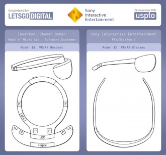 Sony presenta patente para auriculares VR/AR con sensores y retroalimentación háptica