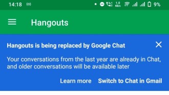 Hangouts para Android, iOS y la web comienzan a ser cerrados por Google