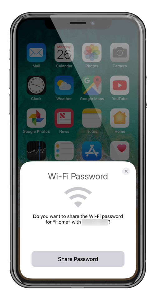 Cómo compartir la contraseña de Wi-Fi en un solo toque con iOS 11