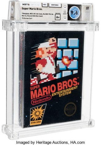 Super Mario Bros. para NES se vende por $ 660 y supera el récord anterior