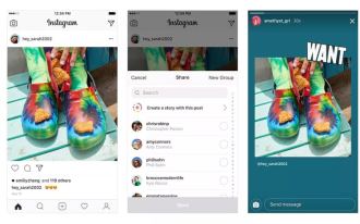 Instagram: nueva función permite compartir fotos publicadas en Stories