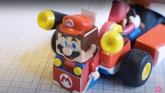 Se combinan Mario Kart Live y Lego Super Mario, ¡mira lo que pasó!
