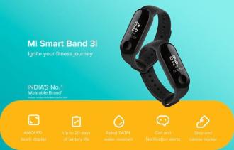 Mi Smart Band 3i es la nueva pulsera inteligente de Xiaomi