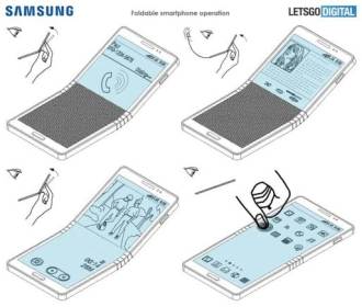 Samsung lanzará un teléfono inteligente plegable el próximo año