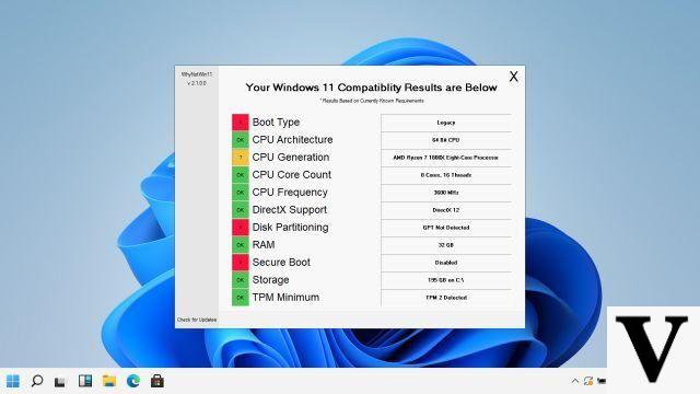 WhyNotWin11 es un mejor reemplazo para Windows 11 PC Health Check