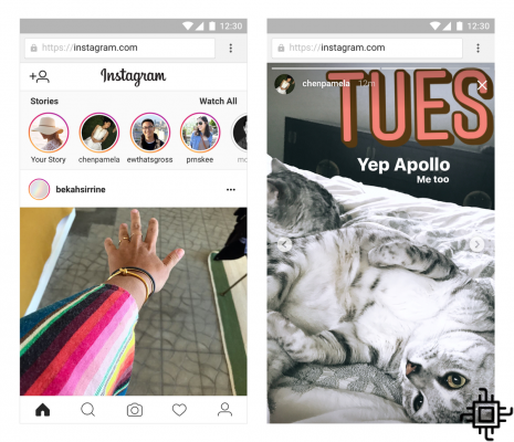 Las historias de Instagram se pueden ver en la versión web
