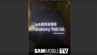 Imágenes filtradas de la Galaxy Tab S6