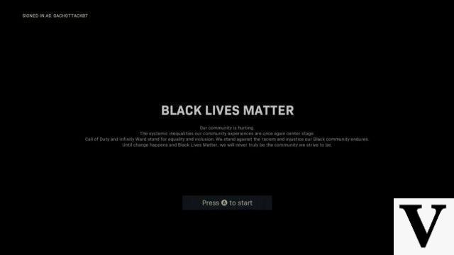 Call of Duty: Modern Warfare y Warzone se añaden a la pantalla de carga de Black Lives Matter