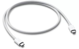 Apple lanza cable, teclado y mouse Thunderbolt 3 en color gris espacial
