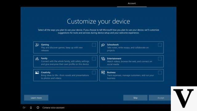 Windows 10 gana configuraciones personalizadas según la actividad del usuario