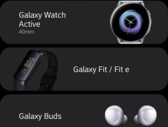 Samsung filtra nueva línea de wearables a través de su app