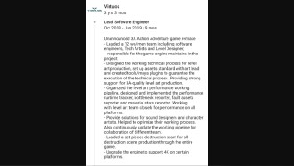 La nueva versión de Metal Gear Solid 3 puede haber sido confirmada por un empleado de Virtuos
