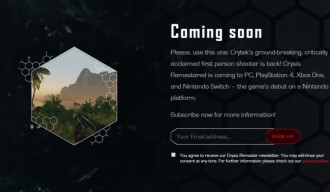 ¡Nueva Crysis! Remasterizado para PS4 tendrá Ray-Tracing y efectos visuales mejorados