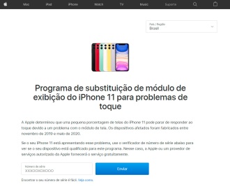 Apple abre programa de reparación para problemas de pantalla táctil del iPhone 11