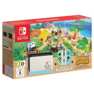 Nintendo revela una edición especial de la consola Switch con temática de Animal Crossing