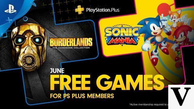 Borderlands y Sonic Mania son los juegos gratuitos de PS4 de junio