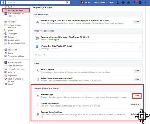Facebook: Cómo habilitar la verificación en dos pasos
