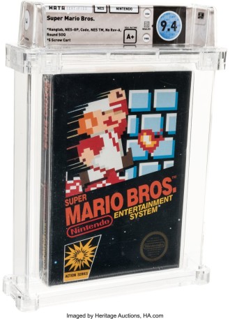Edición Super Mario Bros. para una NES sellada se vende por $ 114 y supera el récord anterior