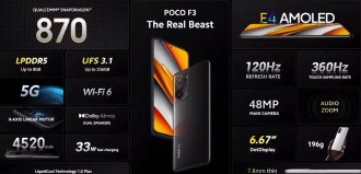¡OFICIAL! POCO F3 y POCO X3 Pro anunciados con pantalla de 120 Hz y precio bajo