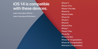 Qué iPhones se actualizarán a iOS 14