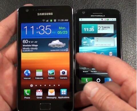 Vídeo: Galaxy S II vs Motorola Atrix: ¿Cuál es mejor?