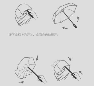 Xiaomi lanza paraguas autoplegables y resistentes al viento