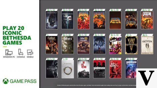 Xbox Game Pass: se agregarán 20 juegos de Bethesda al servicio