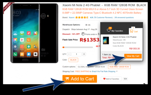 Tutorial: How to pay your purchases in installments on GearBest, without interest