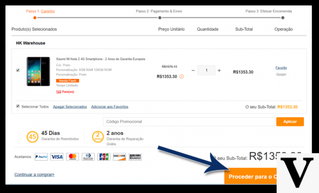 Tutorial: How to pay your purchases in installments on GearBest, without interest