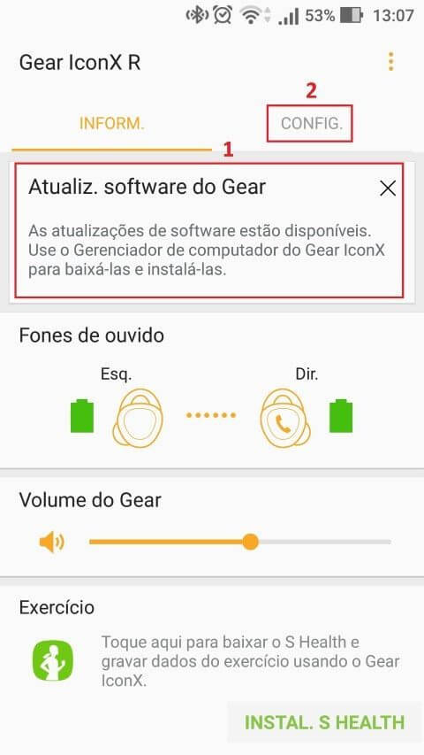 Guía: Cómo actualizar Samsung Gear IconX