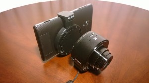 Hands-on: Sony DSC-QX10, WiFi camera for smartphones