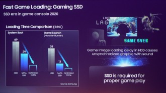 PlayStation 5 y Xbox Scarlett podrían venir con un SSD Samsung NVMe mejorado para juegos